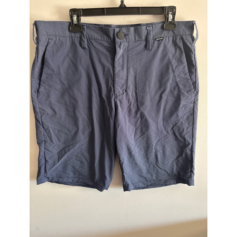 Hurley Mens Hybrid Shorts Casual Walk Summer Beach Travel Blue Nike‎ Dri fit